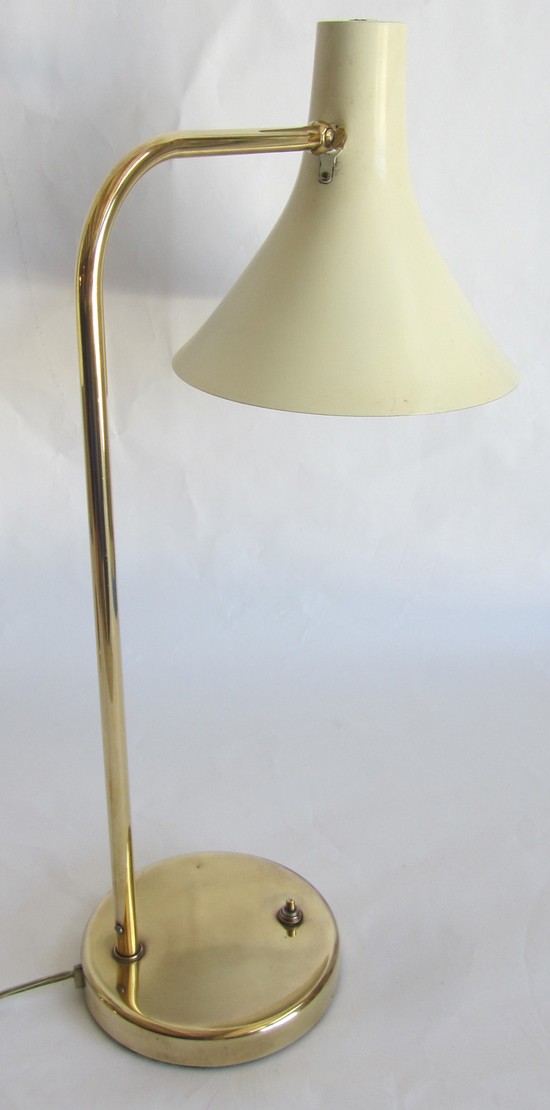 Pair of Greta Von Nessen Mid-Century Modern Design Lamps
